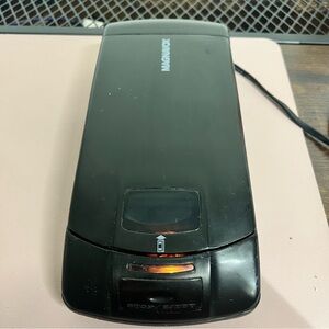 Magnavox VHS Video Tape Rewinder Matte Black Tested Works M61117 Vintage‎ VTG